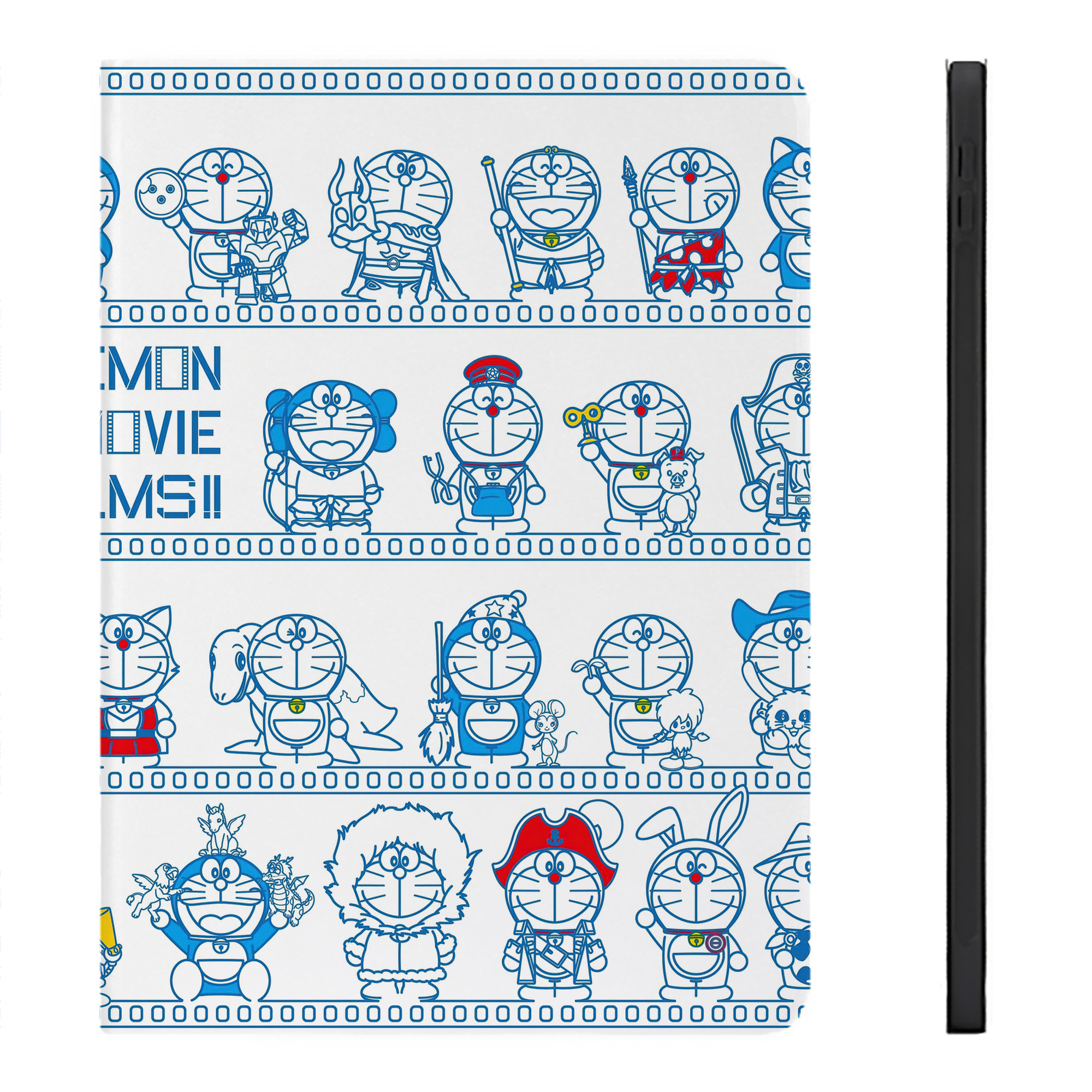 （画像用） ドラえもん Doraemon IPadケース ペンホルダー付き ブックスタイルデザイン